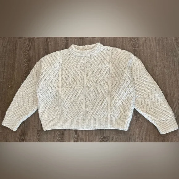 Women's MICAELA GREG Bevel Soft Knit Sweater Sz S $495 - Picture 5 of 6